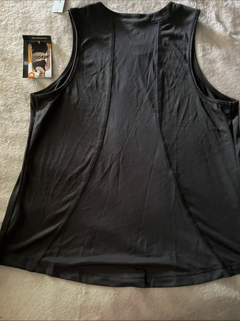Avia Black Women’s Athletic Tank Top - Picture 5 of 5